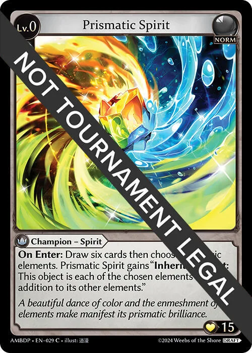 Prismatic Spirit #29 – Mortal Ambition Draft Pack