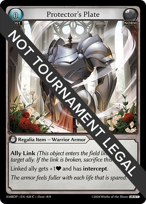 Protector's Plate #20 – Mortal Ambition Draft Pack