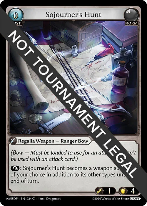 Sojourner's Hunt #24 – Mortal Ambition Draft Pack