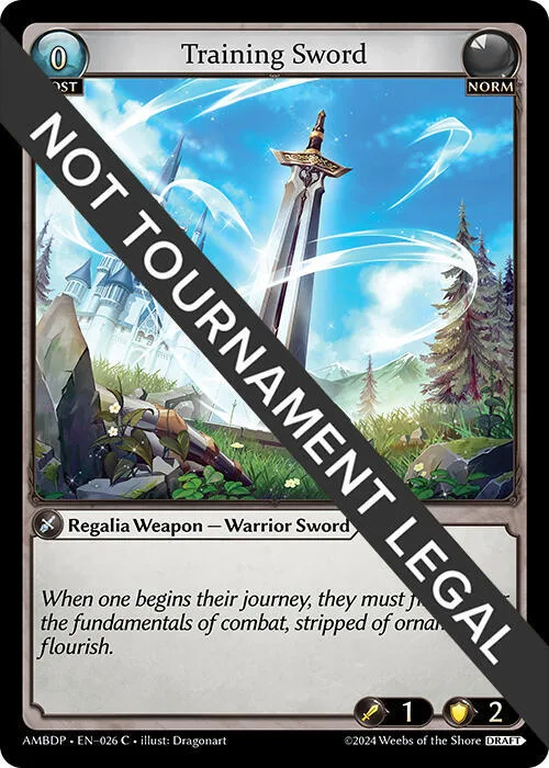Training Sword #26 – Mortal Ambition Draft Pack