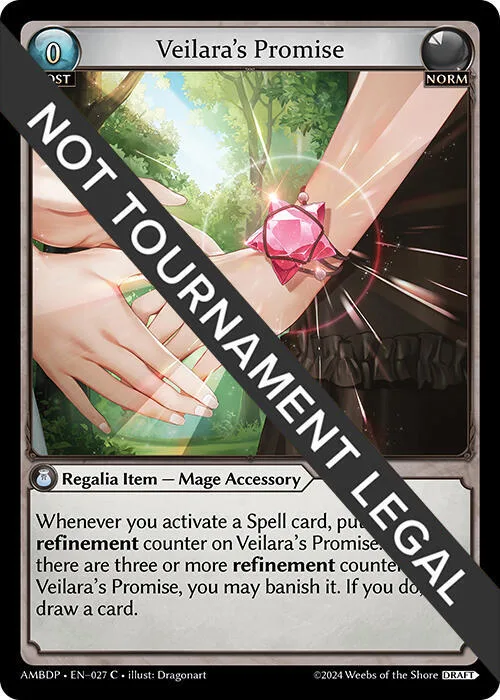 Veilara's Promise #27 – Mortal Ambition Draft Pack