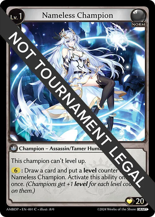 Nameless Champion (Assassin/Tamer) #1 – Mortal Ambition Draft Pack