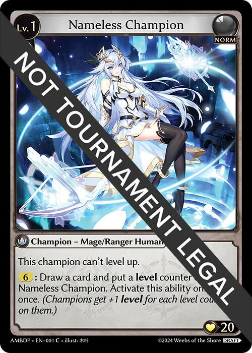 Nameless Champion (Mage/Ranger) #1 – Mortal Ambition Draft Pack