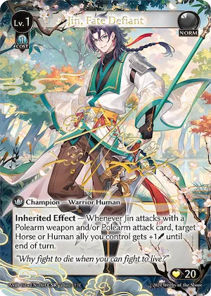 Jin, Fate Defiant (CSR) #4 – Mortal Ambition