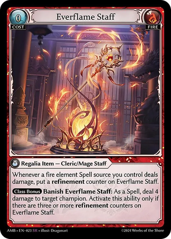 Everflame Staff #23 – Mortal Ambition