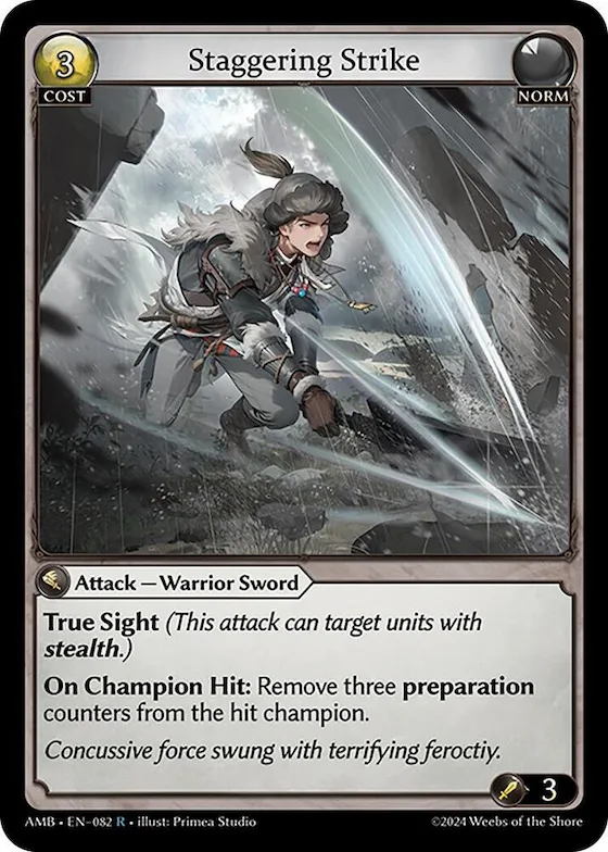 Staggering Strike #82 – Mortal Ambition