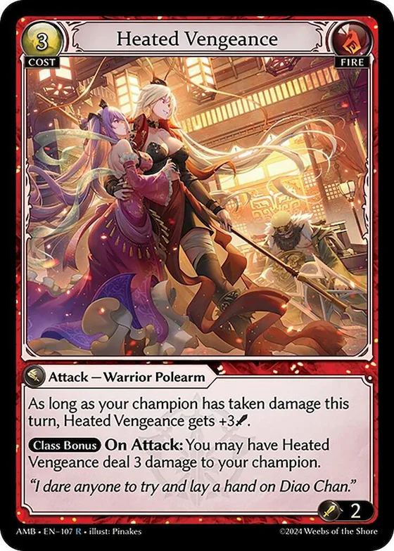 Heated Vengeance #107 – Mortal Ambition