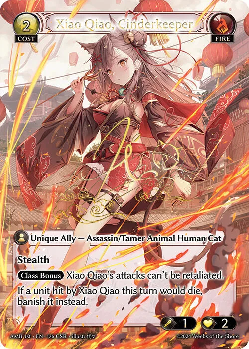 Xiao Qiao, Cinderkeeper (CSR) #126 – Mortal Ambition