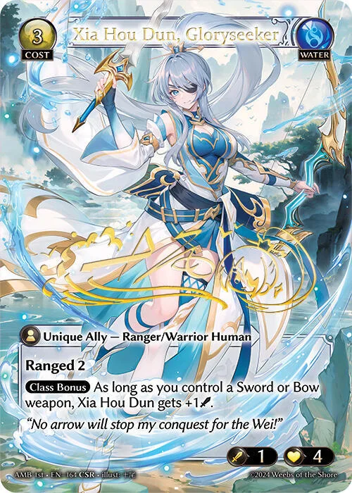 Xia Hou Dun, Gloryseeker (CSR) #164 – Mortal Ambition