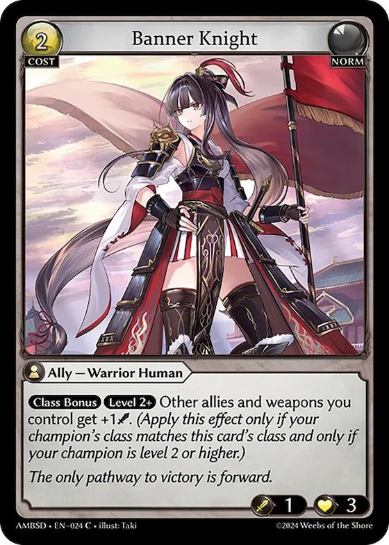 Banner Knight #24 – Mortal Ambition Starter Decks