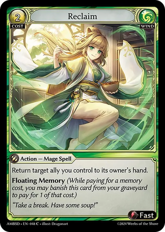 Reclaim #48 – Mortal Ambition Starter Decks