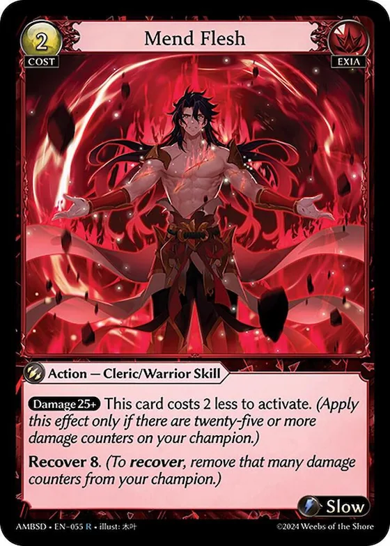 Mend Flesh #55 – Mortal Ambition Starter Decks