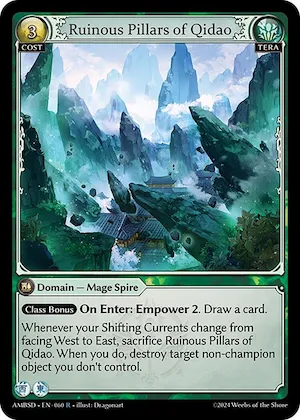 Ruinous Pillars of Qidao #60 – Mortal Ambition Starter Decks