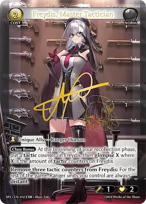 Freydis, Master Tactician (CSR) #12 – Supporter Pack 2