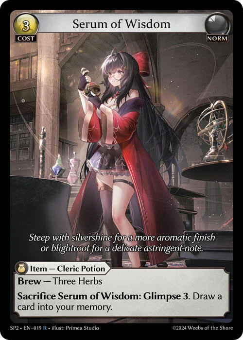 Serum of Wisdom #19 – Supporter Pack 2