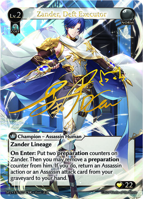 Zander, Deft Executor (CSR) #25 – Supporter Pack 2