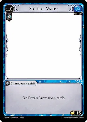 Spirit of Water #40 – Supporter Pack 2