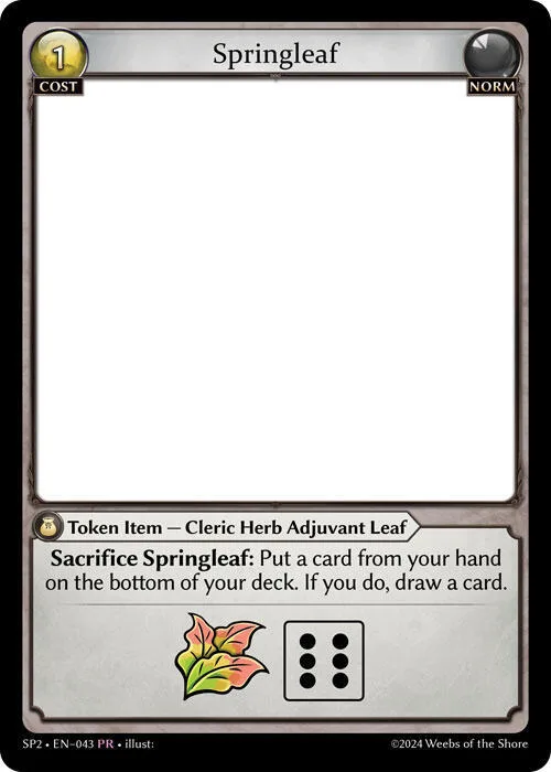 Springleaf #43 – Supporter Pack 2