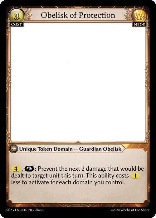 Obelisk of Protection #34 – Supporter Pack 2