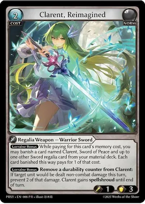 Clarent, Reimagined #8 – Proxia's Vault