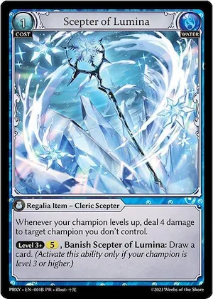 Scepter of Lumina (001B) #1b – Proxia's Vault