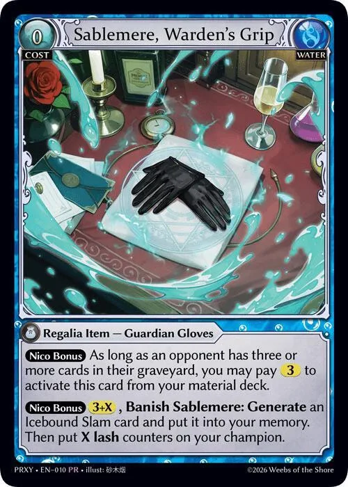Sablemere, Warden's Grip #10 – Proxia's Vault