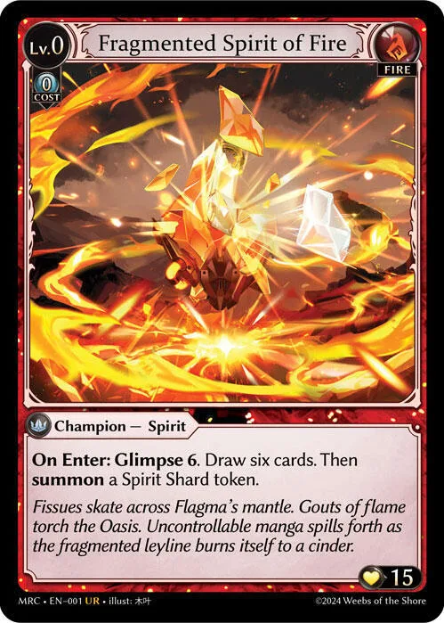Fragmented Spirit of Fire #1 – Mercurial Heart