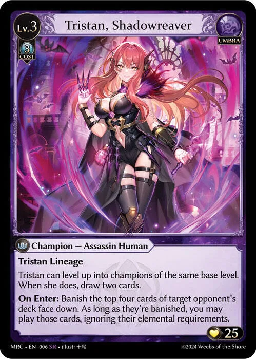 Tristan, Shadowreaver #6 – Mercurial Heart