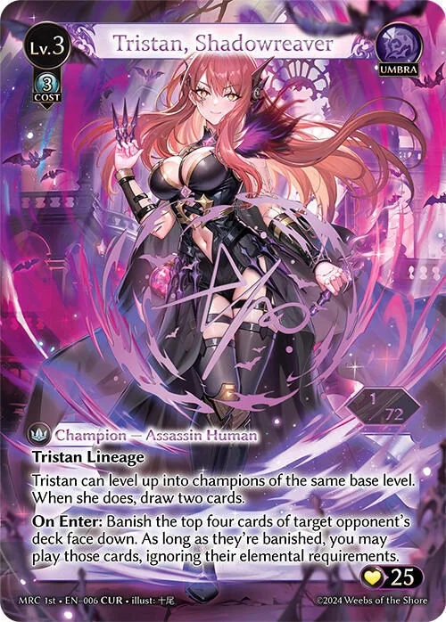 Tristan, Shadowreaver (CUR) #6 – Mercurial Heart