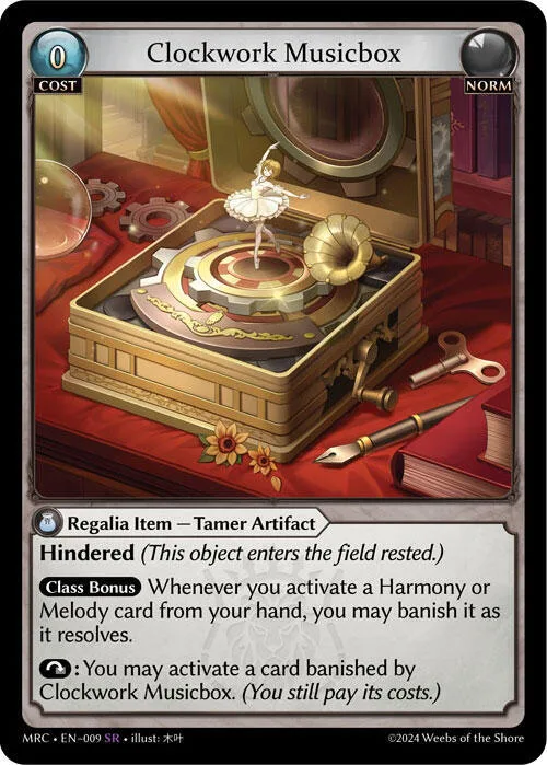 Clockwork Musicbox #9 – Mercurial Heart