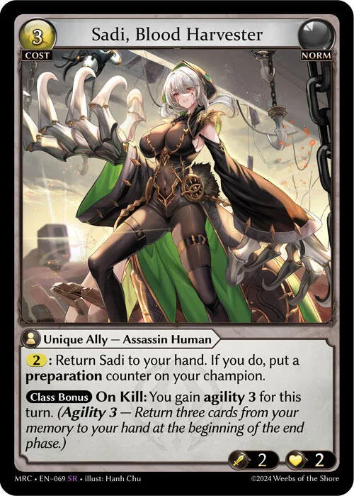 Sadi, Blood Harvester #69 – Mercurial Heart