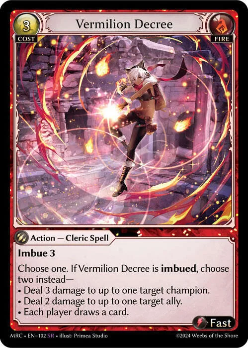 Vermilion Decree #102 – Mercurial Heart
