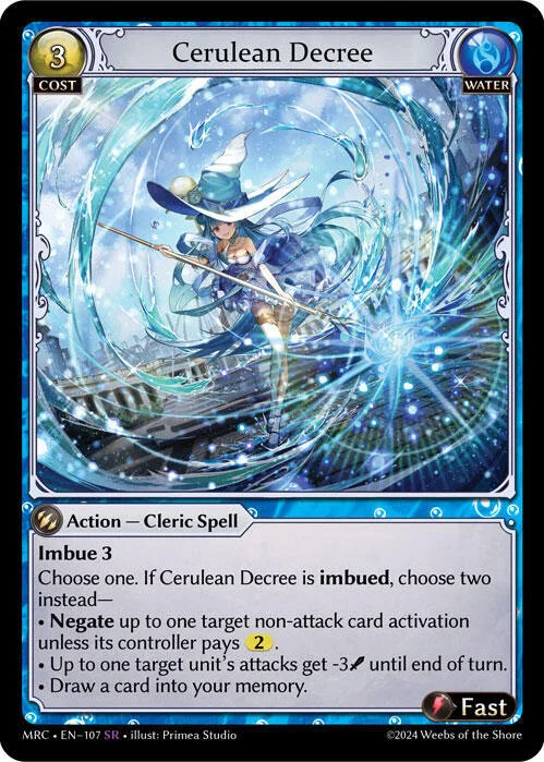 Cerulean Decree #107 – Mercurial Heart