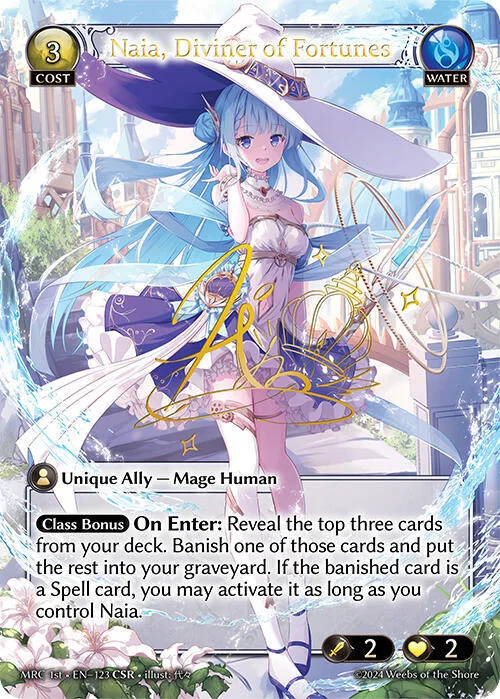 Naia, Diviner of Fortunes (CSR) #123 – Mercurial Heart