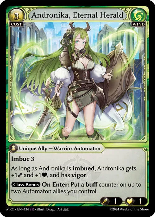 Andronika, Eternal Herald #134 – Mercurial Heart