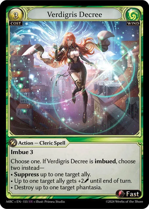Verdigris Decree #155 – Mercurial Heart