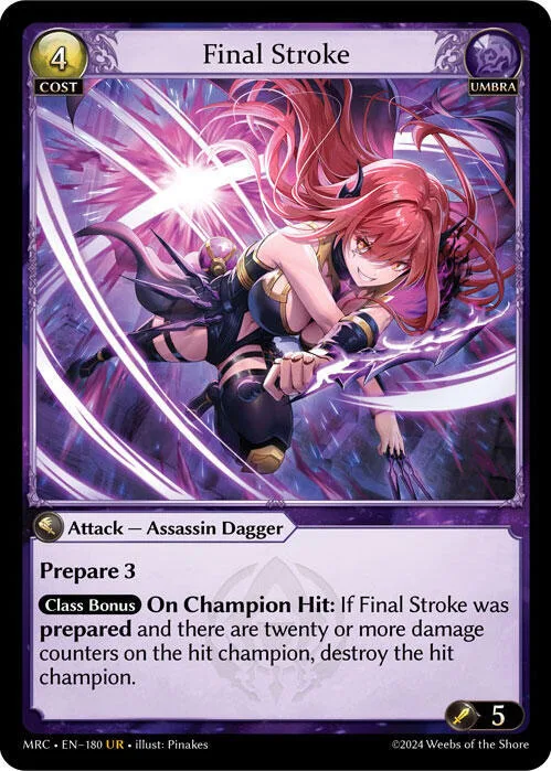 Final Stroke #180 – Mercurial Heart