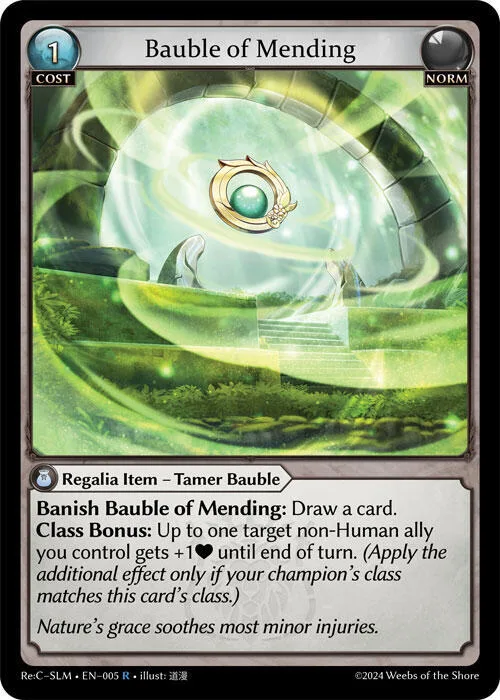 Bauble of Mending #5 – Silvie Re:Collection, Slime Sovereign