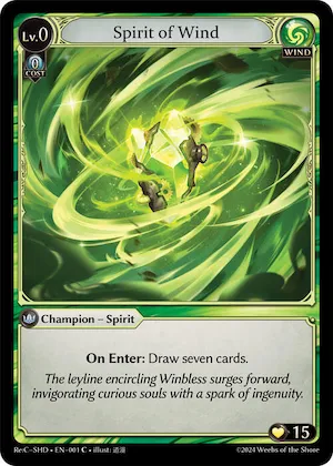 Spirit of Wind #1 – Tristan Re:Collection, Shadowdancer