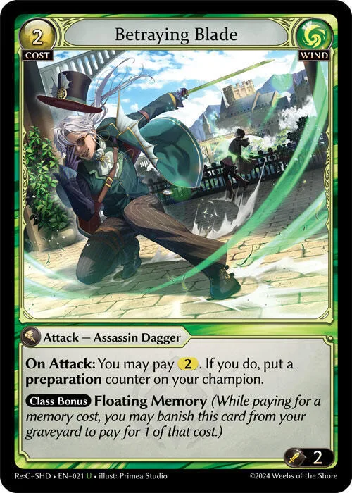 Betraying Blade #21 – Tristan Re:Collection, Shadowdancer
