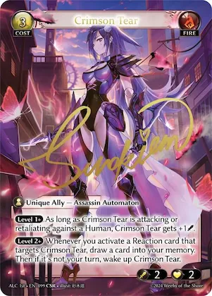 Crimson Tear (CSR) (ALC1E) #99 – Alchemical Revolution