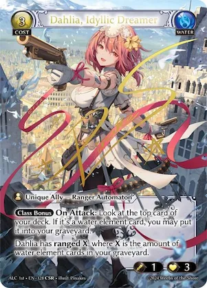 Dahlia, Idyllic Dreamer (CSR) (ALC1E) #128 – Alchemical Revolution