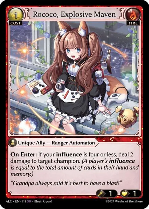 Rococo, Explosive Maven #118 – Alchemical Revolution