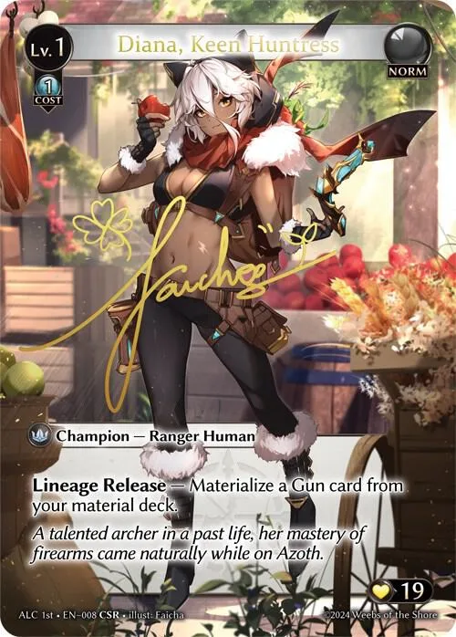 Diana, Keen Huntress (CSR) (ALC1E) #8 – Alchemical Revolution
