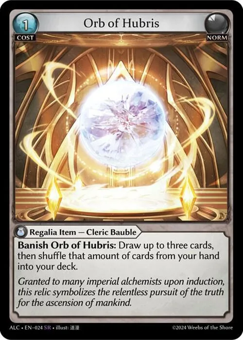 Orb of Hubris #24 – Alchemical Revolution