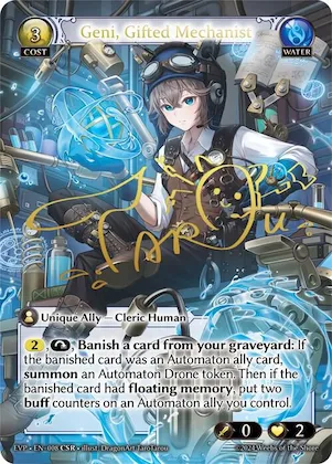 Geni, Gifted Mechanist #8 – Alchemical Revolution Event Pack
