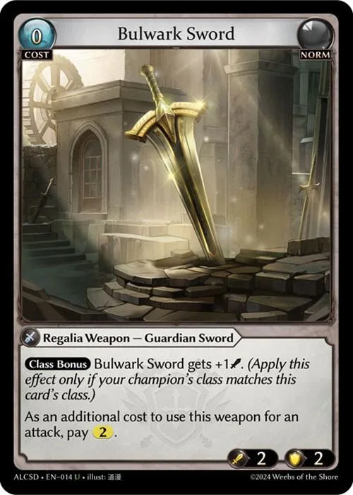 Bulwark Sword #14 – Alchemical Revolution Starter Decks