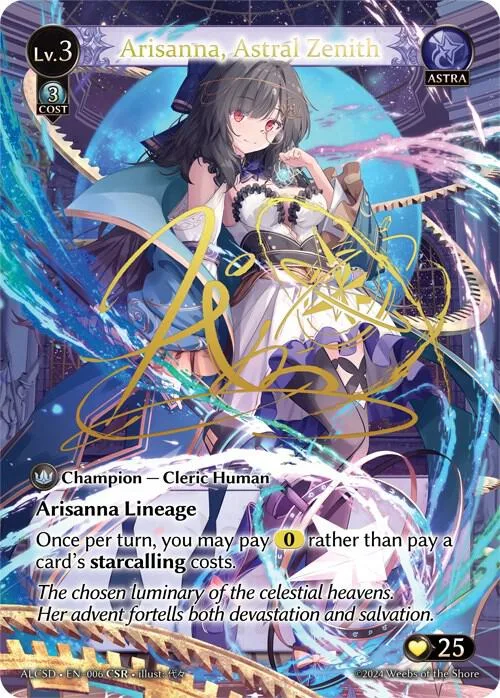 Arisanna, Astral Zenith (CSR) #6 – Alchemical Revolution Starter Decks