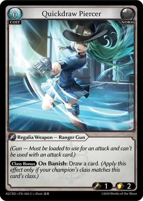 Quickdraw Piercer #26 – Alchemical Revolution Starter Decks