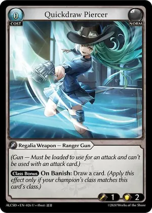Quickdraw Piercer #26 – Alchemical Revolution Starter Decks